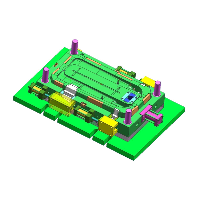 What are the key design considerations for the venting system of a precision injection mold to avoid defects?